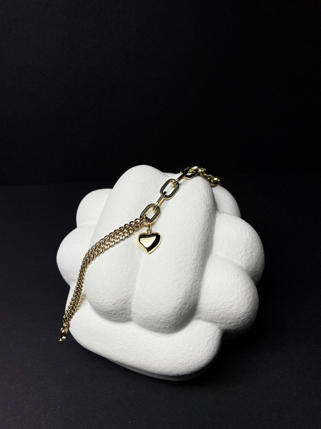 Armband aus vergoldetem Edelstahl