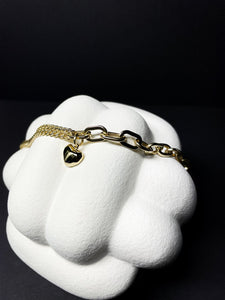 Armband aus vergoldetem Edelstahl