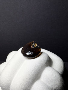 Ohrschmuck aus Edelstahl und Acryl