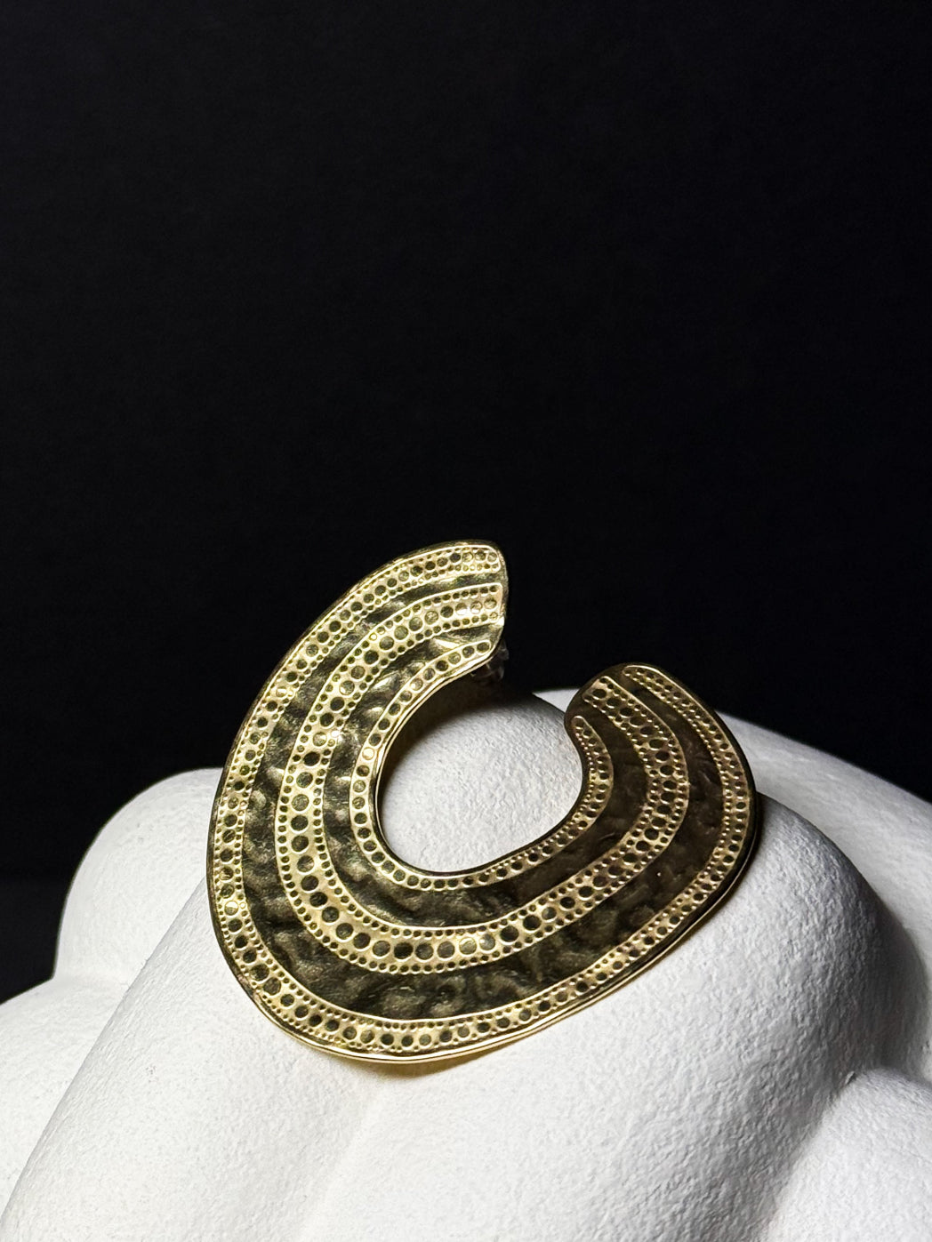 Ohrschmuck aus vergoldetem Edelstahl