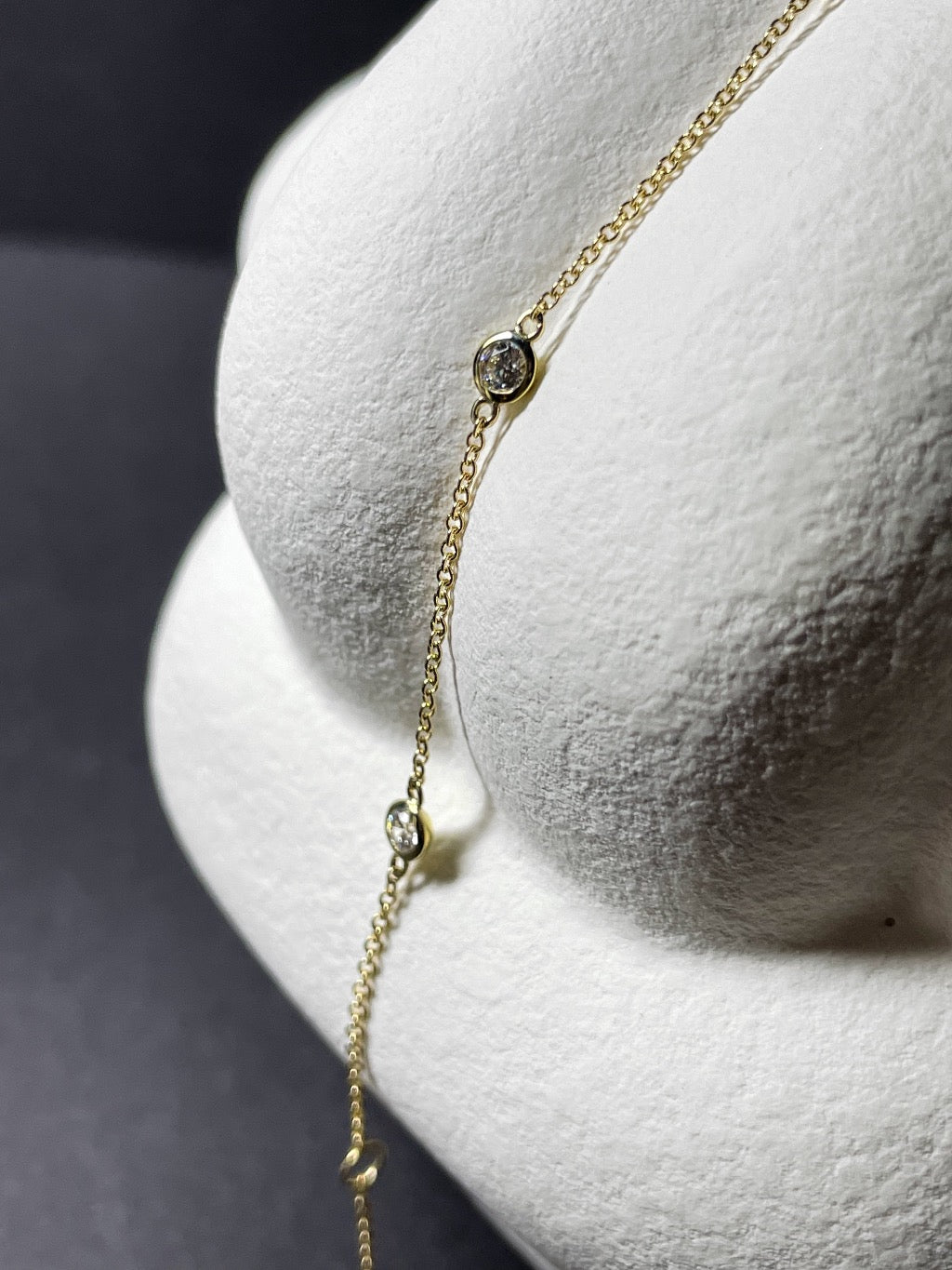 Gelbgold Armband mit Zirkonia