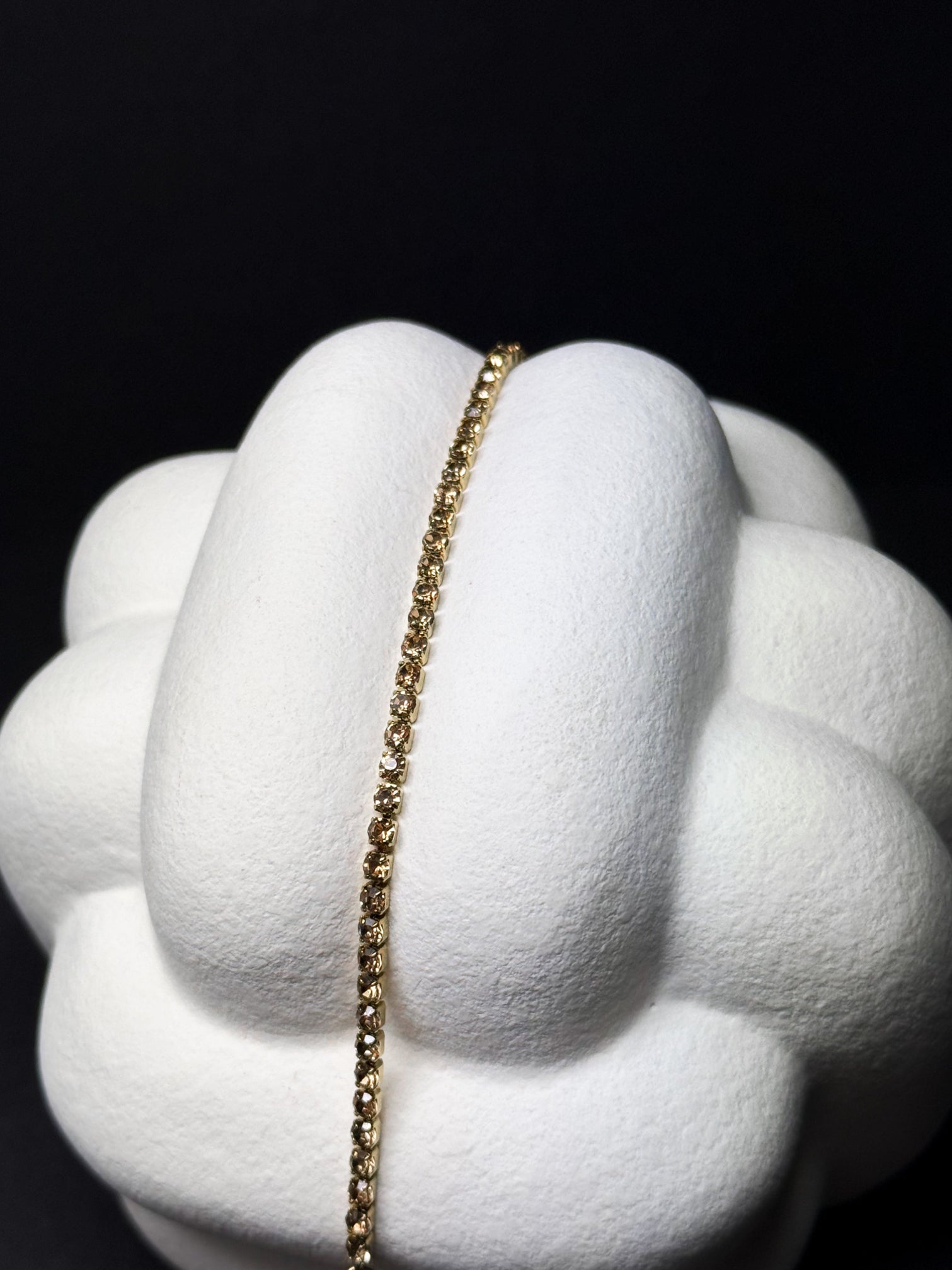 Edelstahl Armband mit Zirkonia