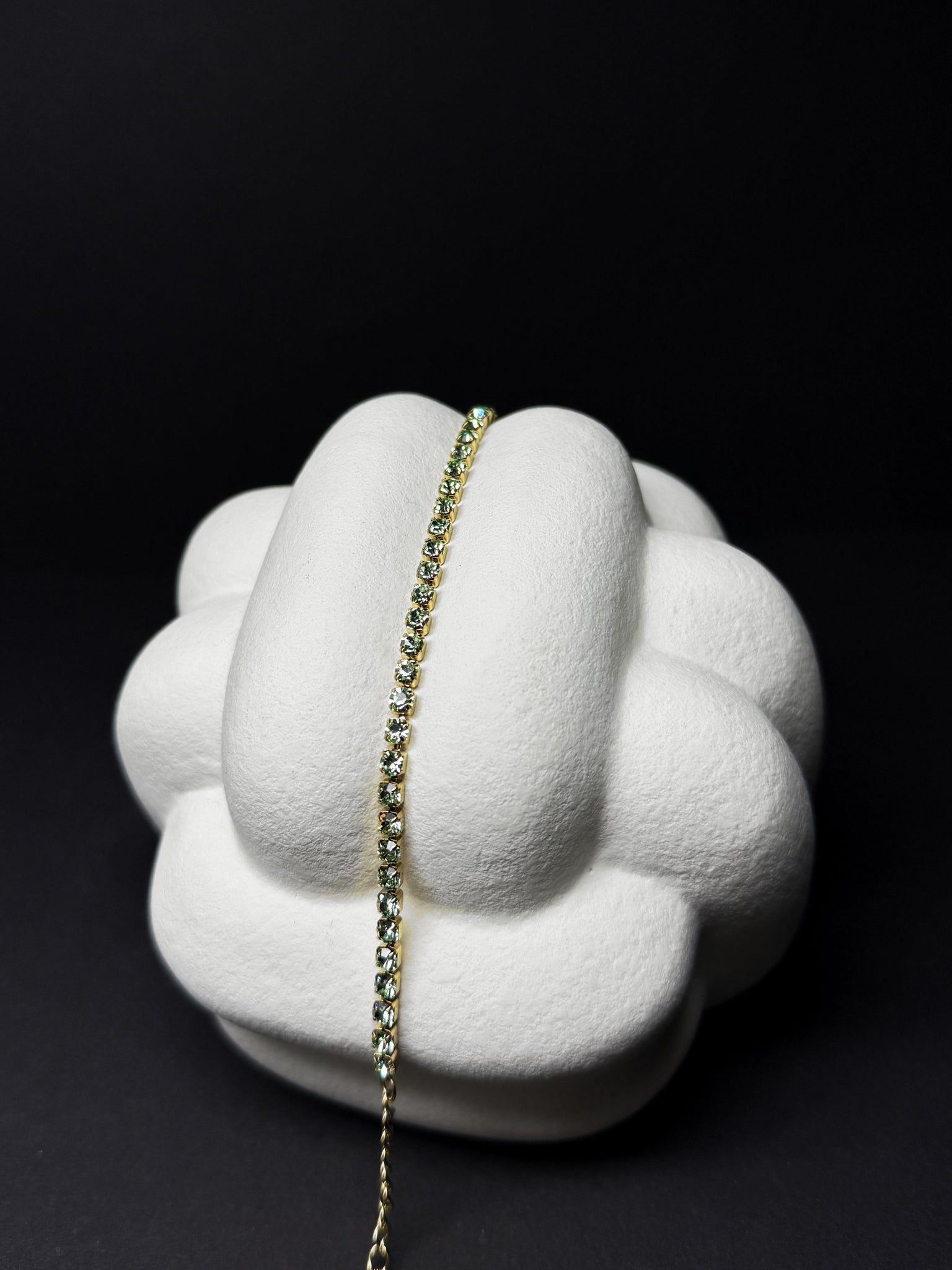 Edelstahl Armband mit Zirkonia