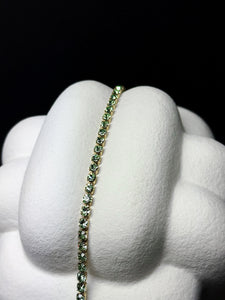 Edelstahl Armband mit Zirkonia
