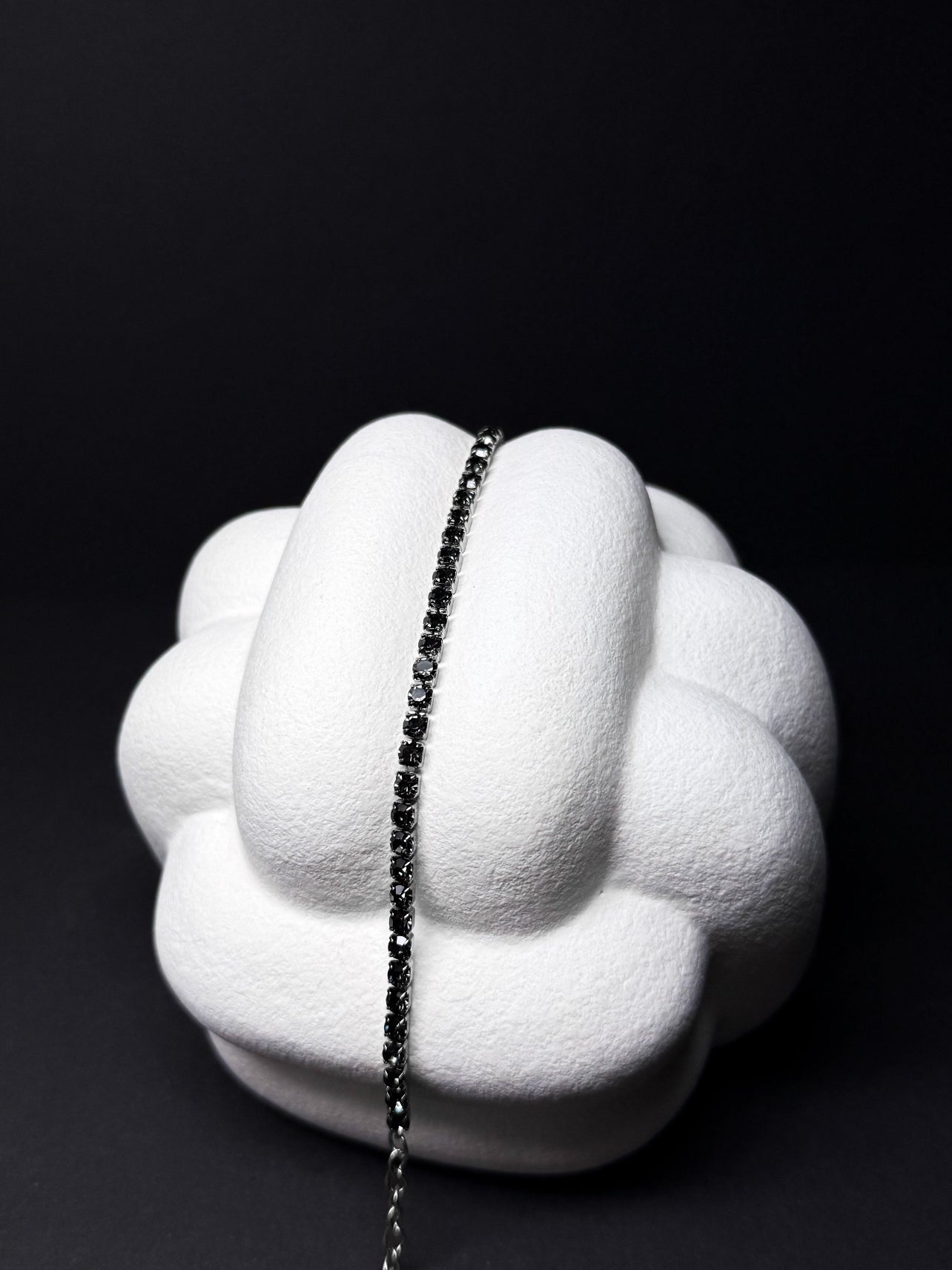 Edelstahl Armband mit Zirkonia