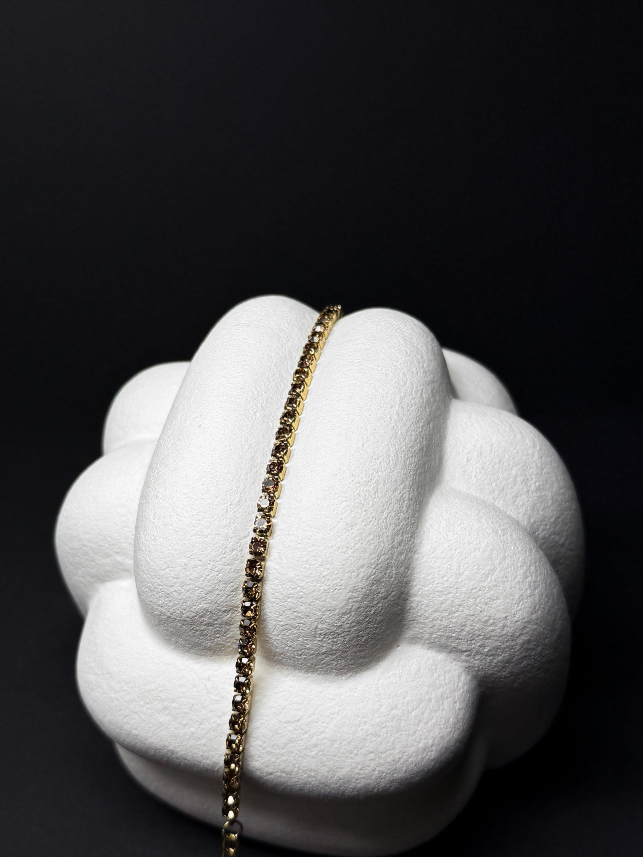 Edelstahl Armband mit Zirkonia