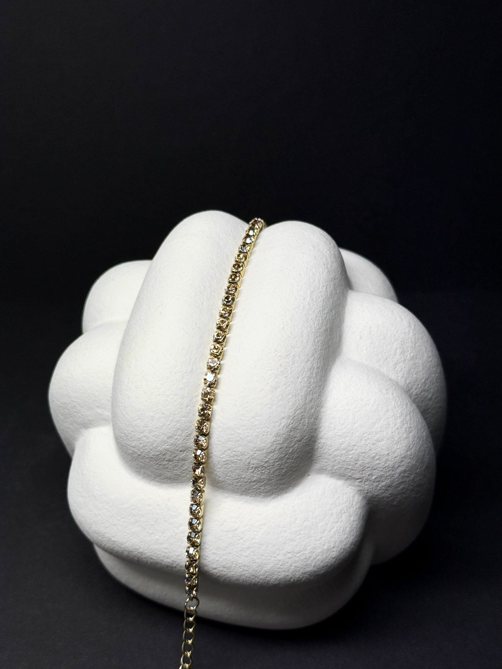 Edelstahl Armband mit Zirkonia