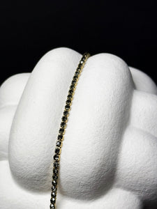 Edelstahl Armband mit Zirkonia