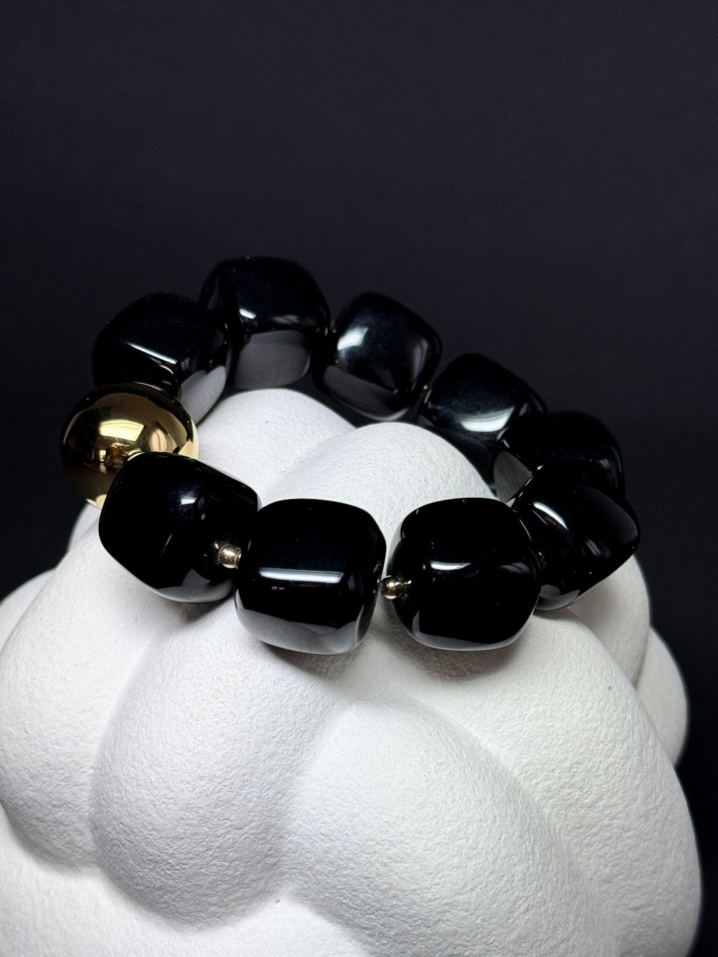 Armband aus Resin und Edelstahl