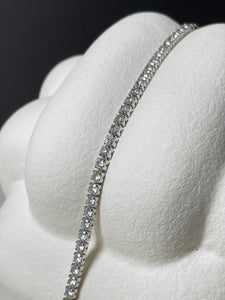 Silber Tennisarmband mit Zirkonia