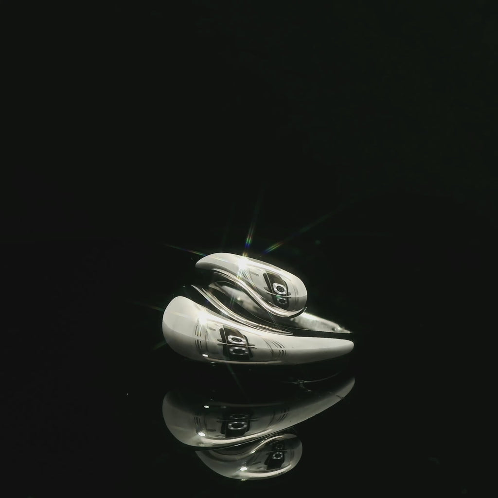 Ring aus Sterlingsilber