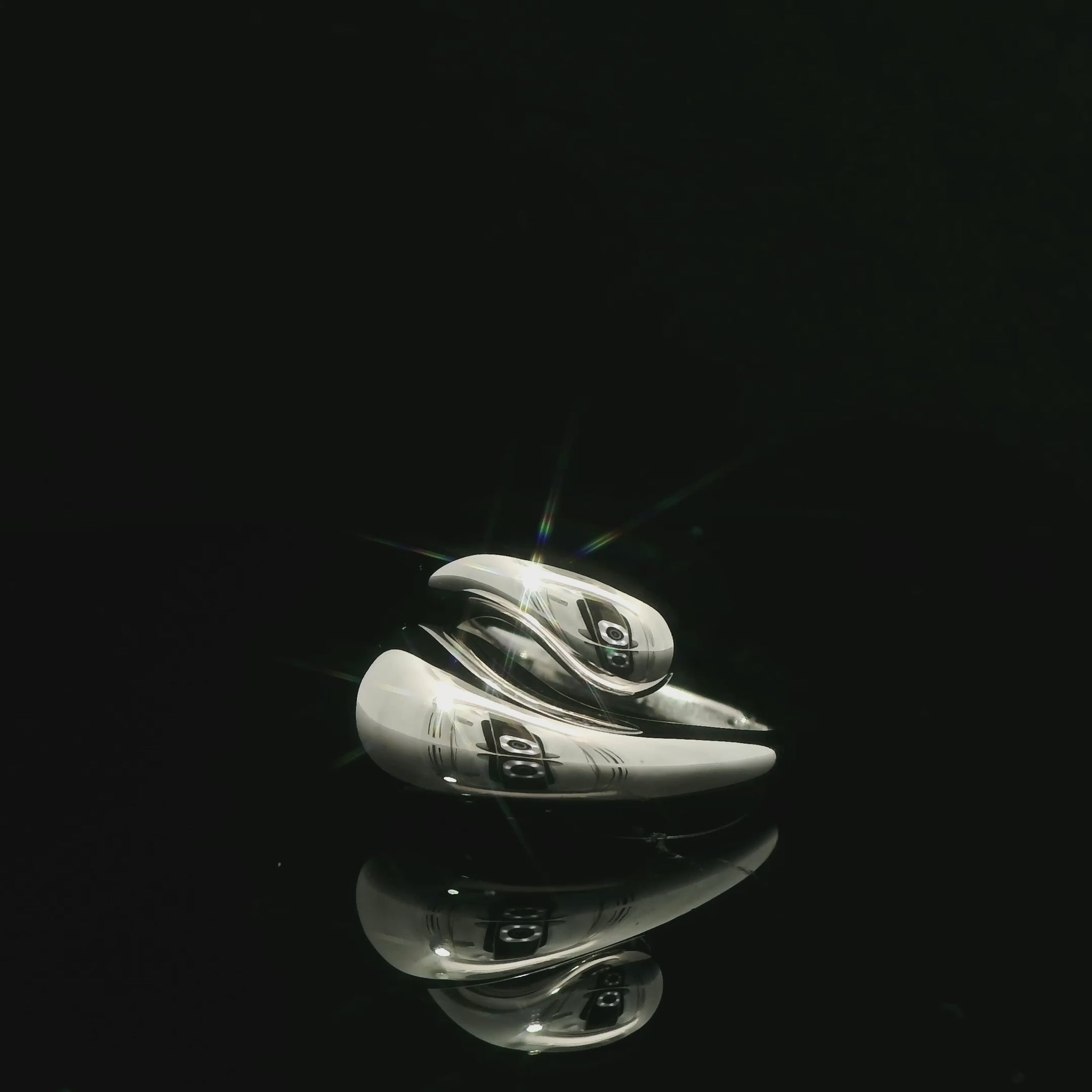 Ring aus Sterlingsilber