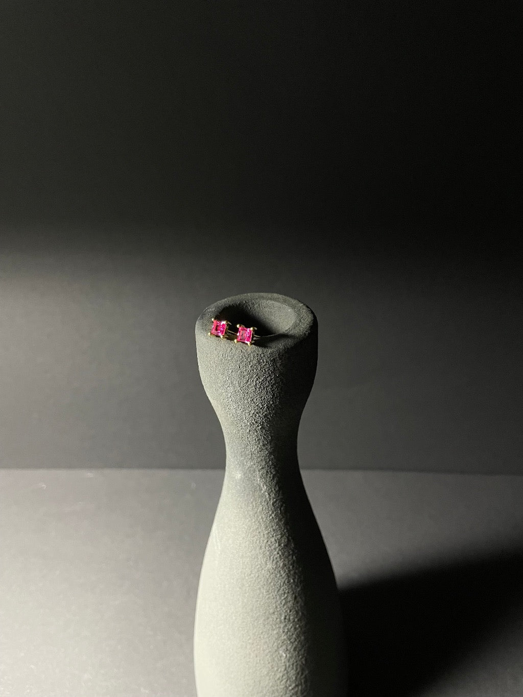 "Ellera Quadrato Pink" Ohrstecker