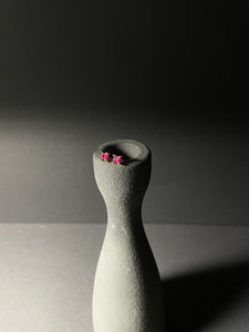 "Ellera Quadrato Pink" Ohrstecker