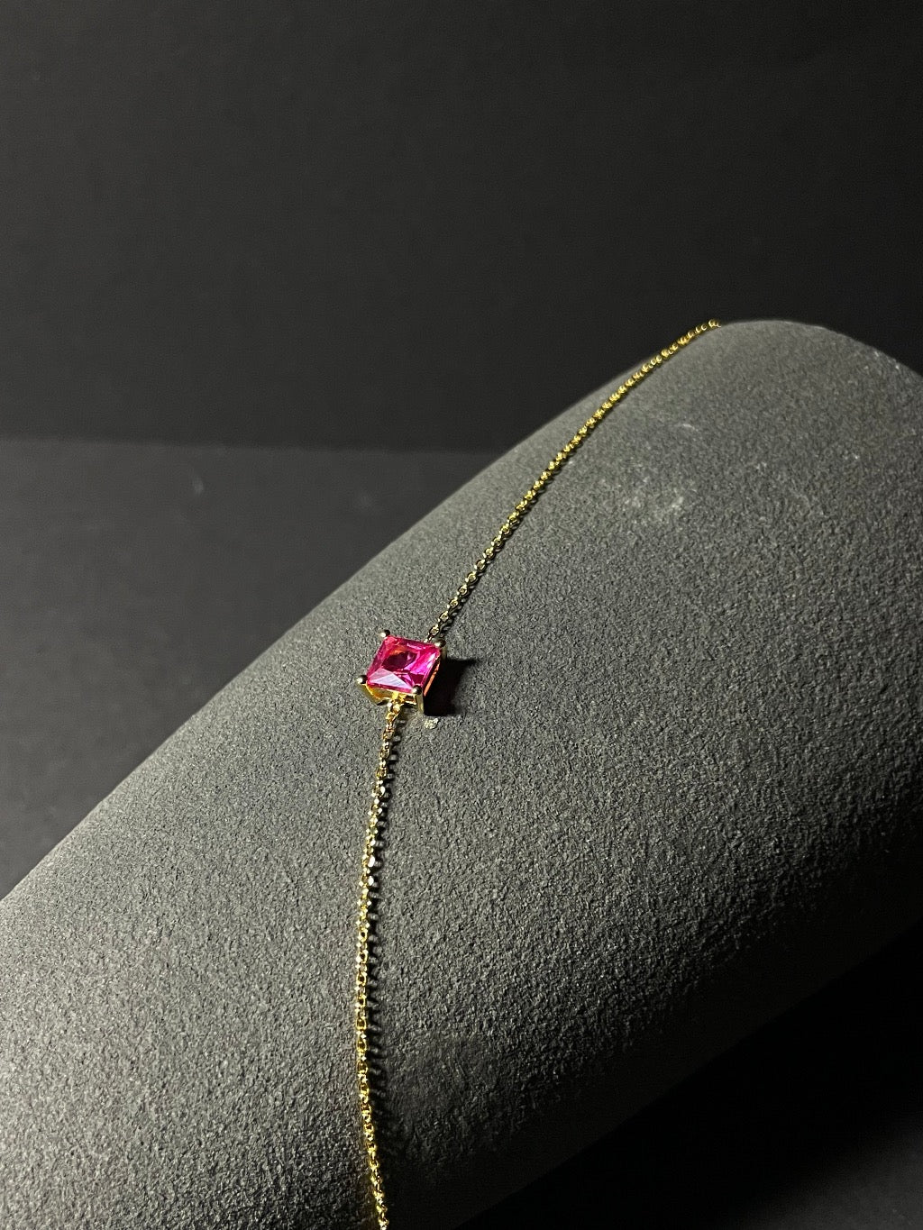 "Ellera Quadrato Pink" Armband