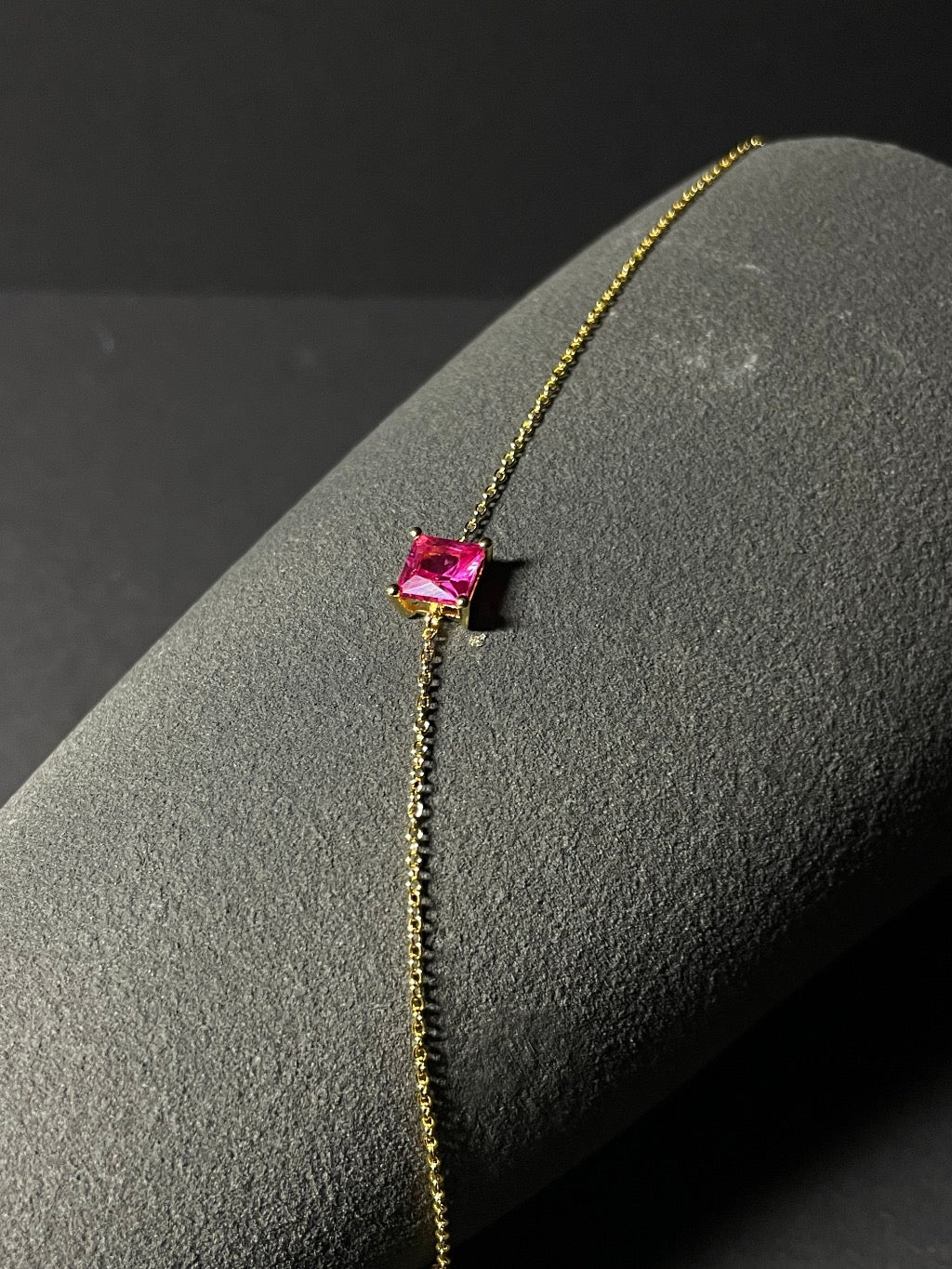 "Ellera Quadrato Pink" Armband