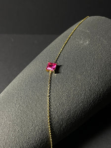 "Ellera Quadrato Pink" Armband