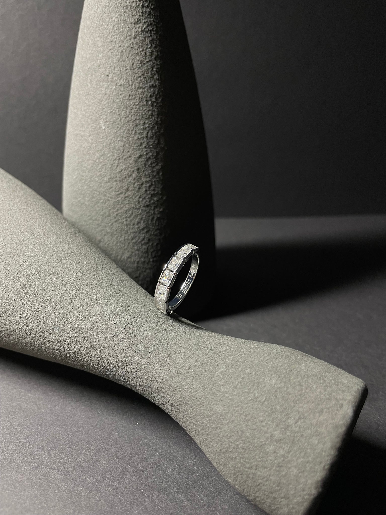 "Roccanova White" Ring