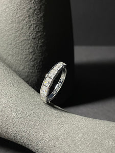 "Roccanova White" Ring