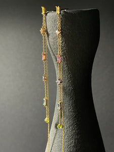 "Princess Double Chain" Ohrschmuck