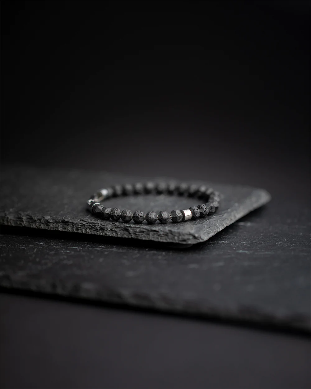 Hexa Mat Lava Armband