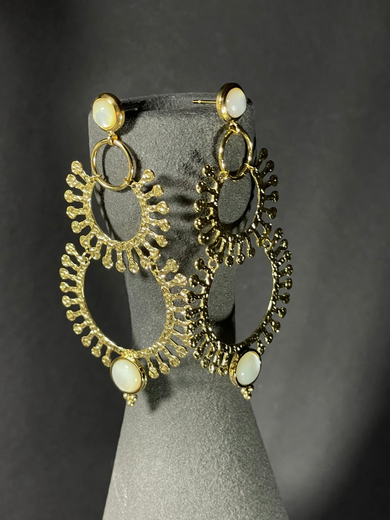 "Inés Shell" Ohrschmuck